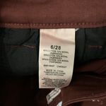 Sam Edelman  Burgundy Kitten Skinny Jeans Mid Rise Stretch 6 28 Inseam Casual Photo 6