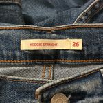 Levi's Wedgie Straight Jeans Size 26 Photo 7