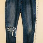 DKNY  Ripped Jeans. Size 18. Color: Blue Photo 1