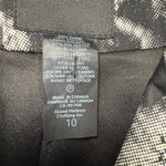 Smythe Les Vestes Black White Snake Lace Print Blazer Jacket Size 10 Photo 8