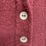 Free People  Cowl Neck Cable‎ Knit Button Up Sweater Photo 3