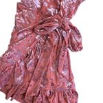 Free People Olivia Velvet Burnout Slip Dress in Dusty Rose Womens Size S Photo 5