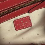 Kate Spade Essex Saddle Scout Red Leather Crossbody Purse Bag 100% Cow Leather Photo 12