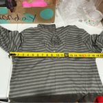 Outdoor Research Keara Hoody Hooded Henley Size Large Stripe Fishing Hiking Green Photo 6