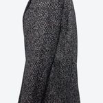 Ambiance Outerwear Black & White Tweed Style Blazer Size S Photo 1