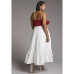 Anthropologie HUTCH Bow-Tie Maxi Dress Size 6.A41 Photo 2