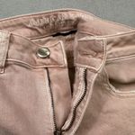 American Eagle  Jeans Womens 8 Pink Jeggings Mid Rise Crop Super Stretch Denim Photo 5