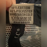 CC Exclusives Denim Strapback Cap Women One Size US Flag Broken Photo 5