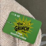 The Grinch Embroidered Dr. Seuss Enterprises, pair of socks size 5 Photo 3