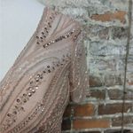 XScape  Beaded Formal Evening Gown Women's 4 Mother Of Bride Wedding Party Dress Photo 8