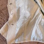 Vtg Samantha Taylor Women's Light Blue Silk Linen Blend Blazer Jacket Size 14 Photo 5