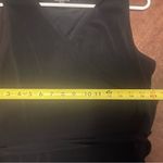 INC International Concepts Womens Blue & Grey Stripe Shirt W/puffy Sleeves XL Size L Photo 4