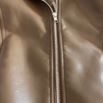 Target  Leather Jacket Brown Photo 2