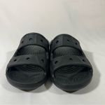 Crocs BAYA TWO STRAP SLIDE SANDAL ICONIC COMFORT UNISEX MEN 5 WOMEN 7 BLACK NEW Photo 1