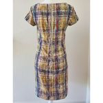 The Limited  Dot Dress Women 2 Watercolor Splatter Zip Midi Short Sleeve Travel Photo 7