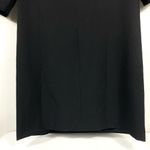 Versace  Button Detail Virgin Wool Mini Dress 12 US 48IT Black NWT Photo 15