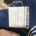 Equilibrio Italia Women's M Blue Floral Knee Length Shirt Dress Size L Photo 2