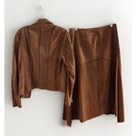 Laurèl by Escada 100% Goat Suede Suit Set Photo 2