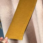 Texture & Thread Size S Mustard Knotted Front Long Sleeve Photo 3