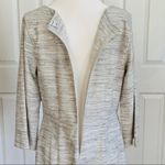 Old Navy  Dress Light Gray Textured Scoop Neck 3/4 Sleeve Shift Dress Large NEW Photo 6