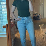 American Eagle  Strigid Mom Jeans Light Wash Photo 0