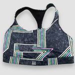 Victoria's Secret  VSX Sports Bra Multicolor Abstract The Show Off Racerback Sz M Photo 0