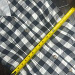 Loft Checkered casual dress v-neck button down work retro coastal business casual Photo 5