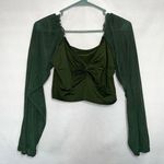 Romwe  Cropped Blouse Photo 0