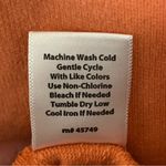 Coral Bay Women’s  Energy Full Zip‎ Cuff Sleeve Sweatshirt Size 1X Orange Color Photo 3