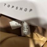 Topshop  Tan Faux Leather Halter Top 6 NWT Photo 3