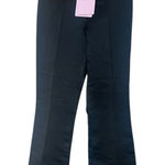 Miscreants London satin black flare pants NWT 🎀 Size 4 Photo 0