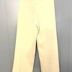 ZARA  Beige Straight Leg High Rise Pull On Minimalist Classic Knit Pants M Photo 1
