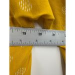 Anthropologie Maeve Mustard Yellow Dotted Print Long Sleeve Boat Neck Top 12 Photo 4