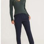 Marine layer Allison Pant in Navy Women's sz. S Soft Stretchy Light Pull-on Photo 0