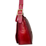 Coach Vintage Stewardess Red Glove Tanned Turn Lock Bag Costa Rica COA 9525 Photo 6