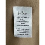 Lulus NWT  Champagne Showers Matte Bronze Sequin Bodycon Dress XS Photo 6