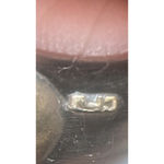 Sterling silver Mother of Pearl inlay ring signed CFJ Size 8 Photo 5