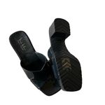 Nicole Miller NEW  NEW YORK SLIP ON SANDAL BLACK SZ-9 Photo 2