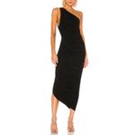 Norma Kamali Black Diana One Shoulder Gown (XS) Photo 2