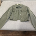 Splendid  Sage Green Quilted Jacket Photo 0