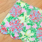 Lilly Pulitzer  Women's Size 10 Callie Ruffle Mini Skirt Resort White Mariposa Photo 3