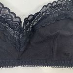 Savage X Fenty Size S Bralette Cotton Essentials Lace LV5 Black Caviar Woman’s Photo 4