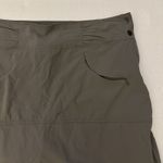 Athleta Whatever Skort Skirt Size 12 Gray Knee Length Athletic Workout Lounge Photo 2