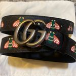 Gucci GG Marmont Thin Belt with Bees Size 100 Photo 0