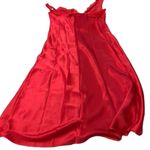 Victoria's Secret  vintage red lingerie dress with a slit size large Photo 4