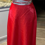Tiffany Designs Elegant Red Evening Gown Photo 0