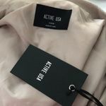 Missguided Nude Satin Bomber Jacket Photo 7