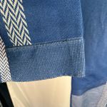 Fabletics  Blue Seamless Chevron Leggings Size S High‎ Rise Stretch Workout Photo 5