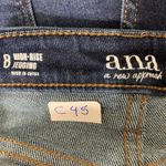 a.n.a . Womens Jeans Jeggin Blue Denim Medium Wash High Rise Size 8 Photo 4