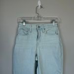 Madewell The Curvy Perfect Vintage Jean Chesthunt Wash Size 25 Light Wash Photo 4